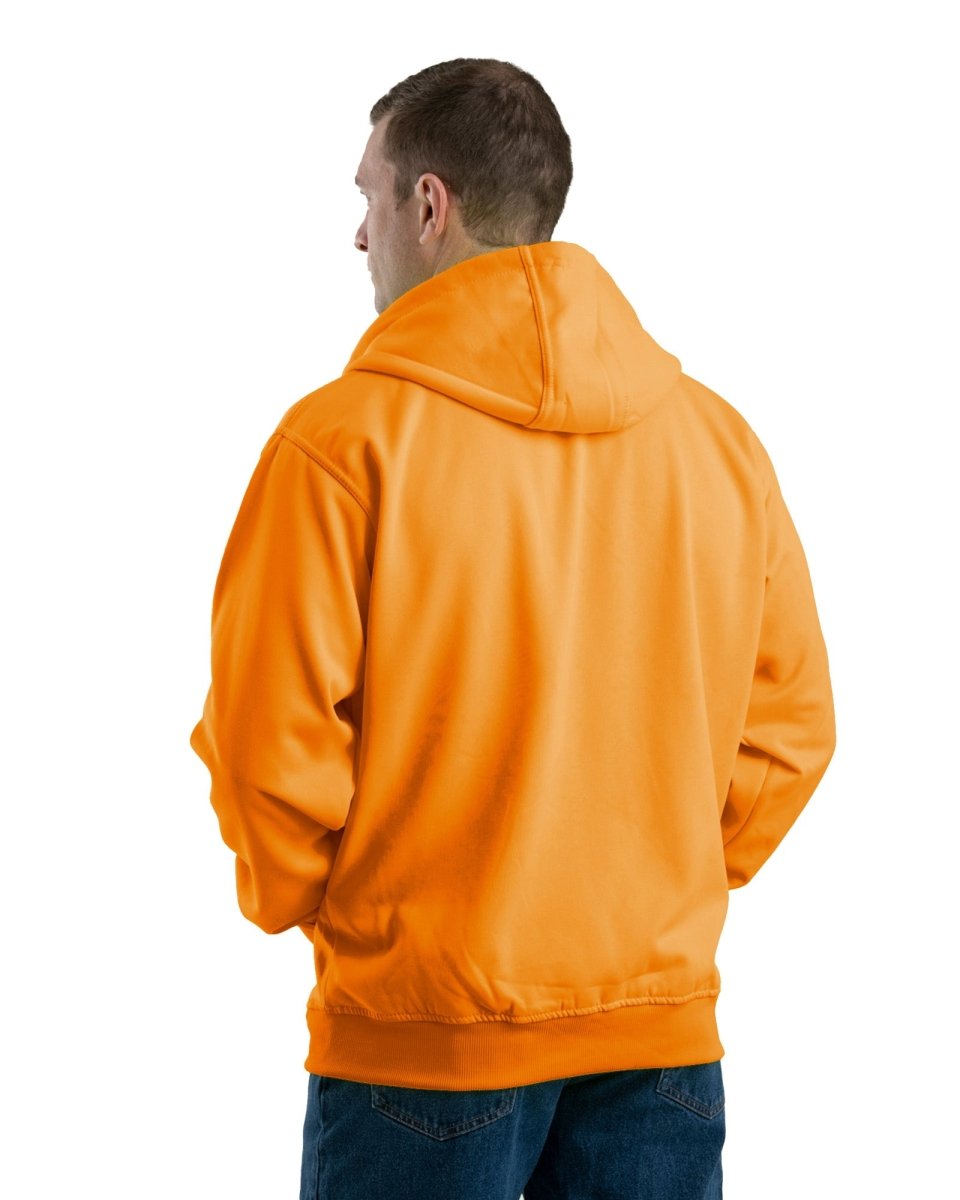 Hi Vis Thermal-Lined Hooded Sweatshirt - Berne Apparel