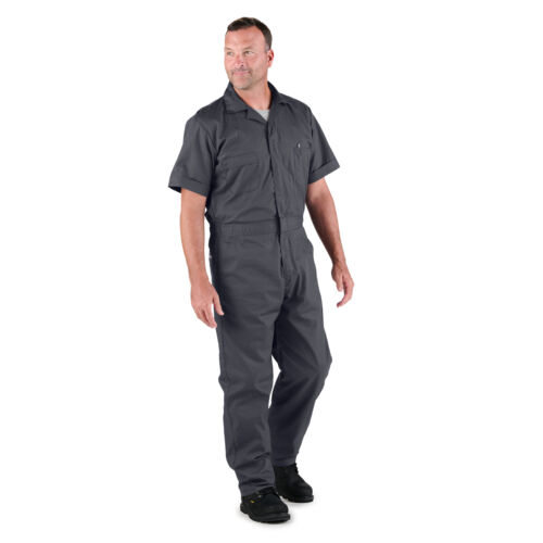 Heritage Short Sleeve Poplin Coverall Thumbnail