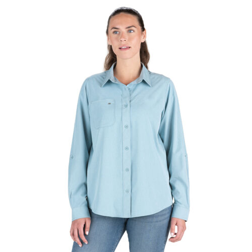 Women's Flex UPF Button Down Long Sleeve Shirt Thumbnail